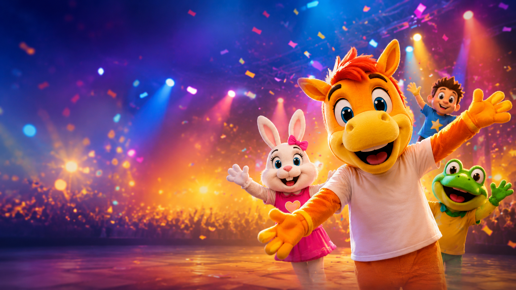 Costumes with Character mascots